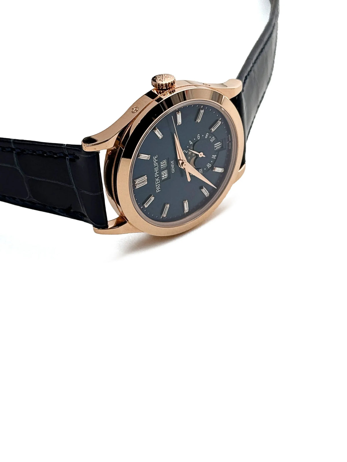 Patek Philippe Annual Calendar 5396R Blue Baguette Dial