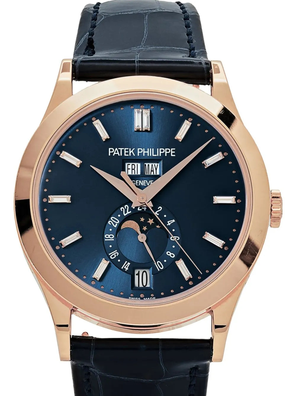 Patek Philippe Annual Calendar 5396R Blue Baguette Dial