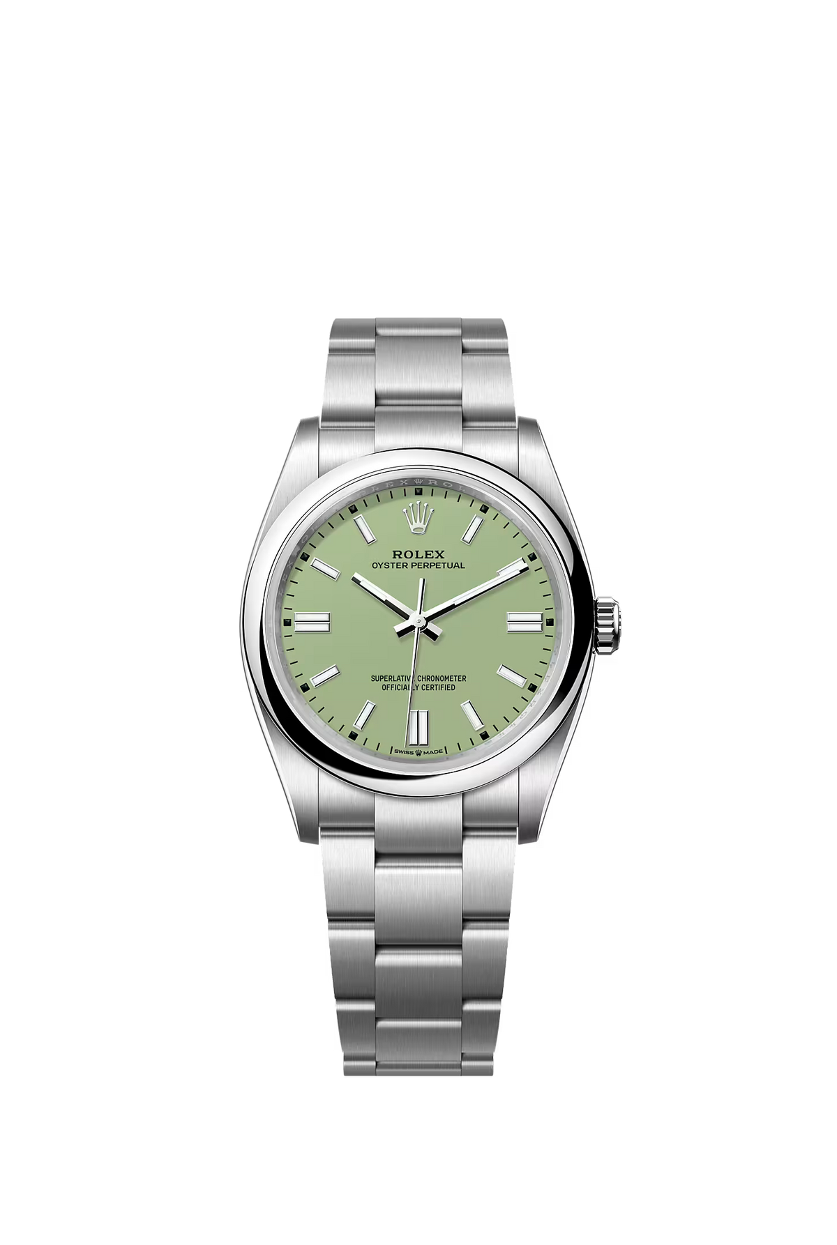 Rolex Oyster Perpetual, 36mm, Pistachio Ref: 126000