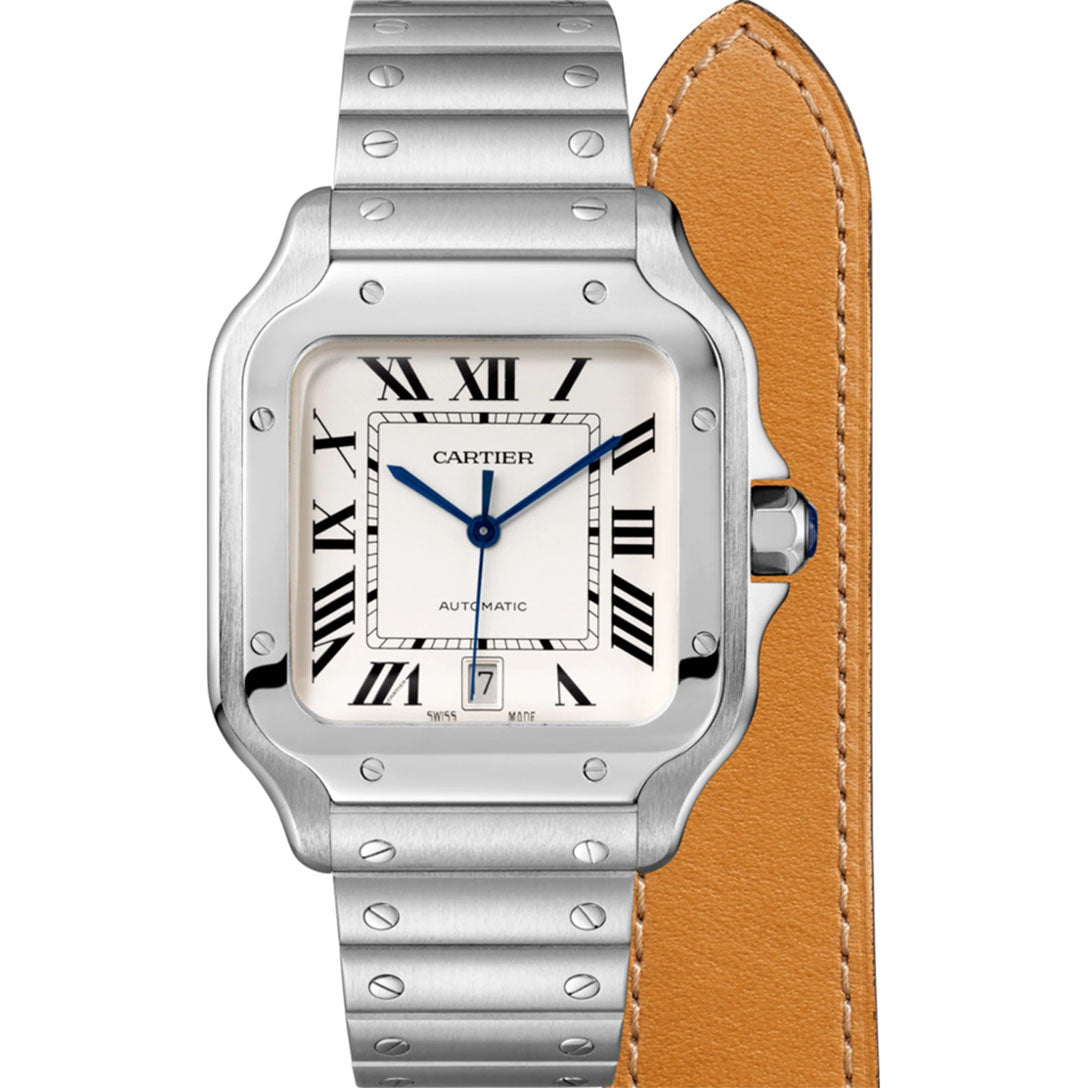 Santos De Cartier Watch Large - Interchangeable