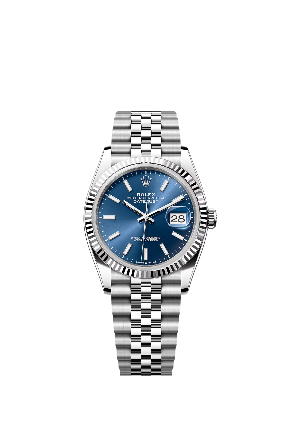 Datejust 36 Oyster, 36 mm, Oystersteel and white gold Reference: 126234