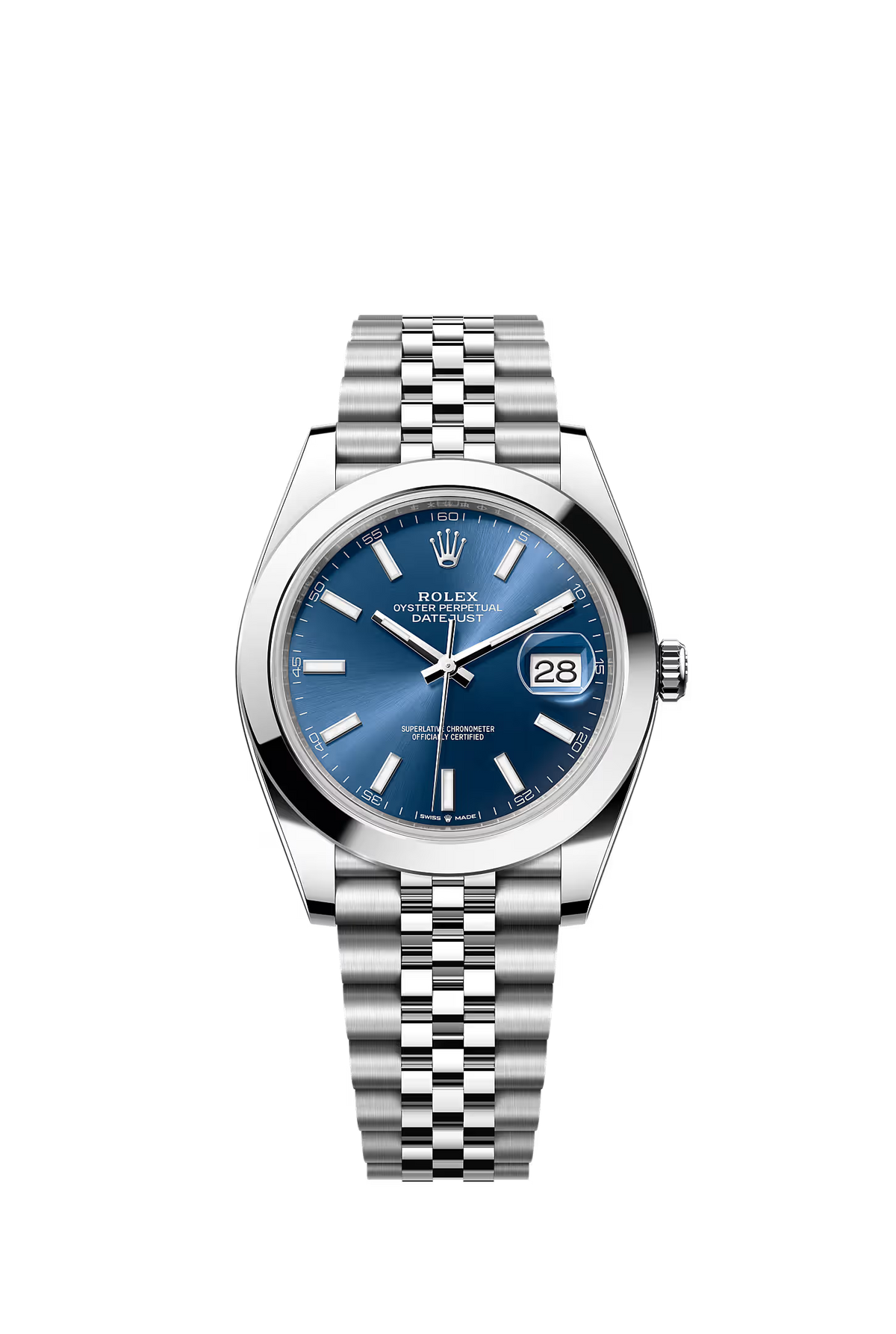 Rolex Datejust 41mm, Jubilee, Azzurro Blue Ref: 126300