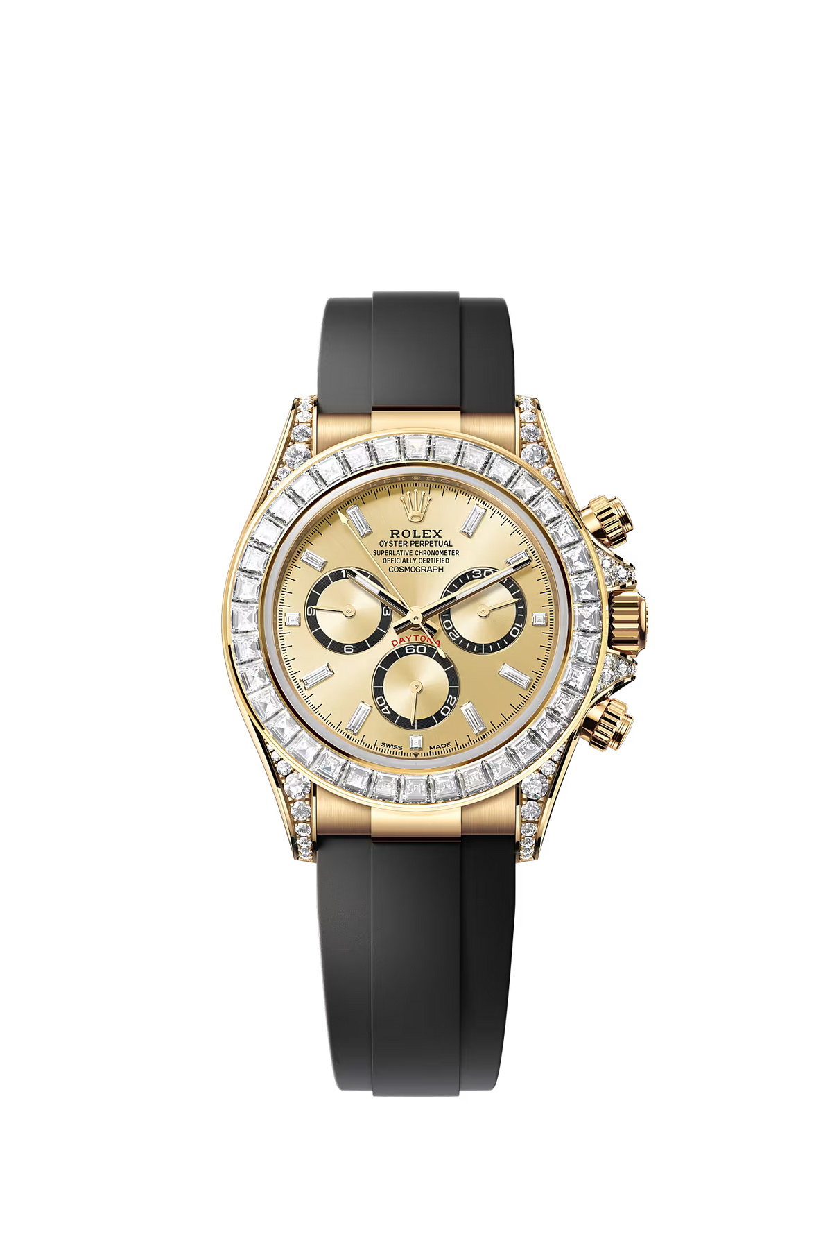 Rolex Cosmograph Daytona, Yellow Gold, Champagne, Diamond Set Ref - 126538TBR
