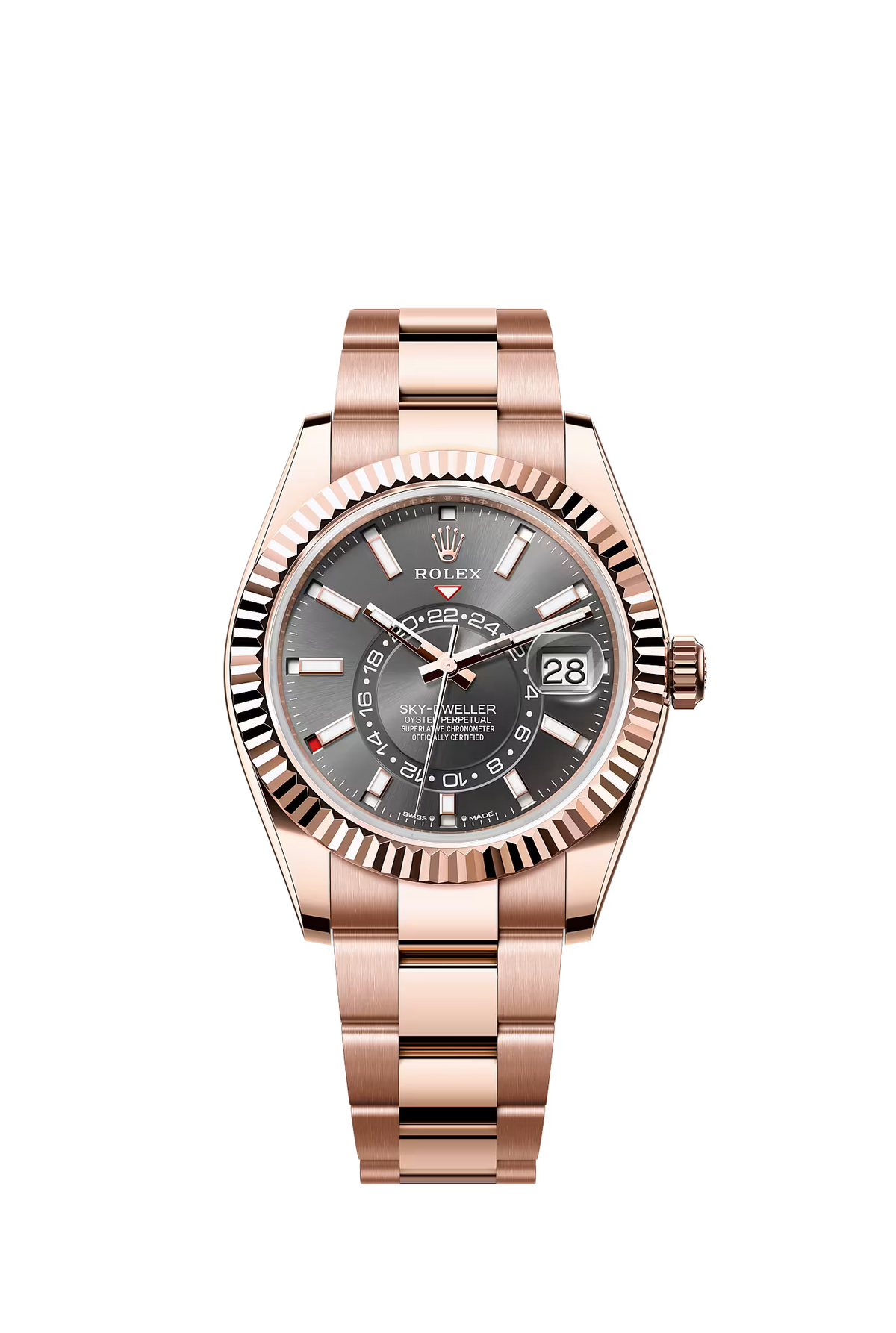 Rolex Skydweller RG Slate grey Ref: 326935
