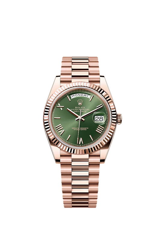 Rolex Day Date 40 Olive Dial - 228235