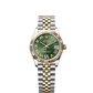 Rolex Date Just 31mm 278273 Green Roman Dial