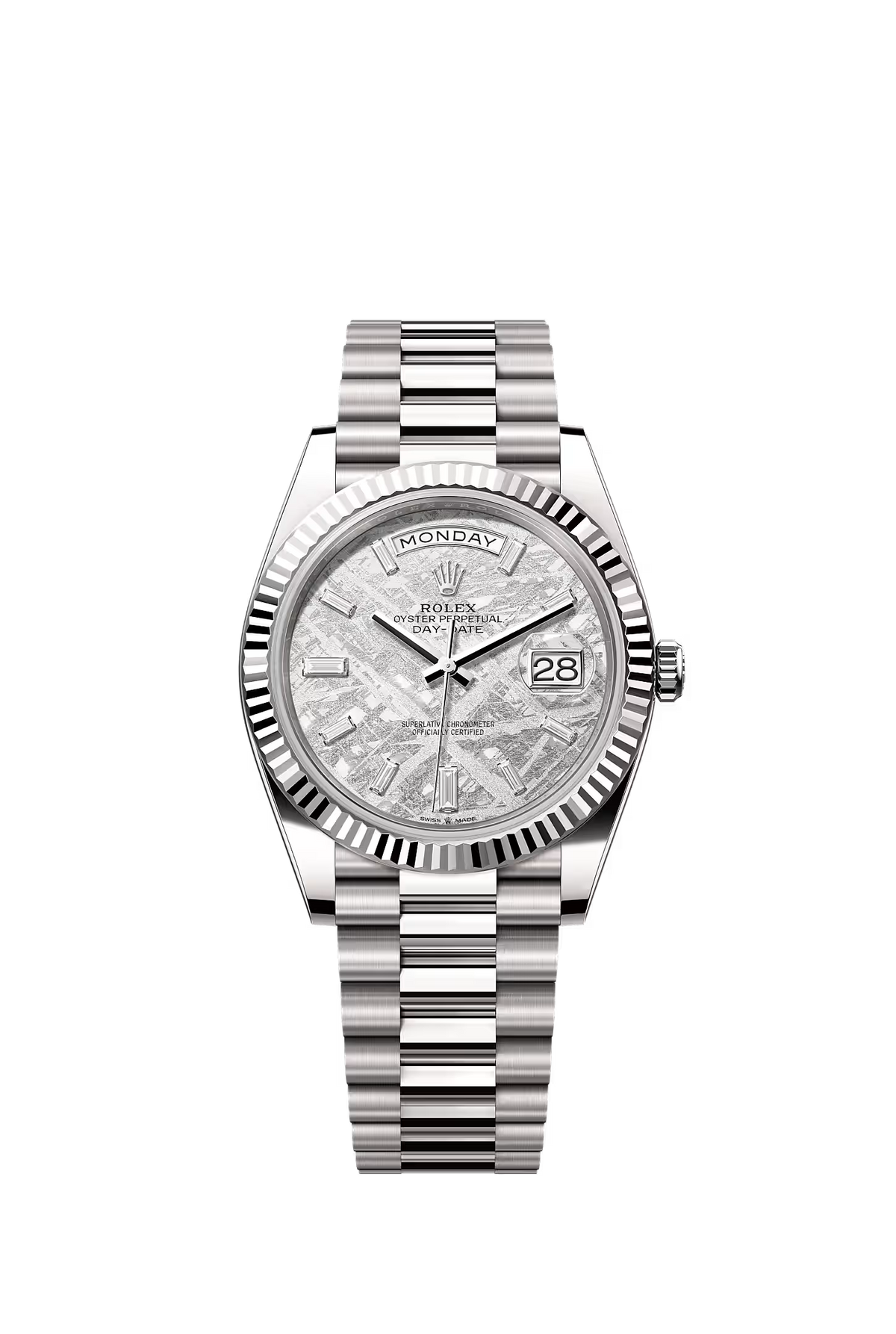 Day-Date 40 White Gold "Meteorite" 228239