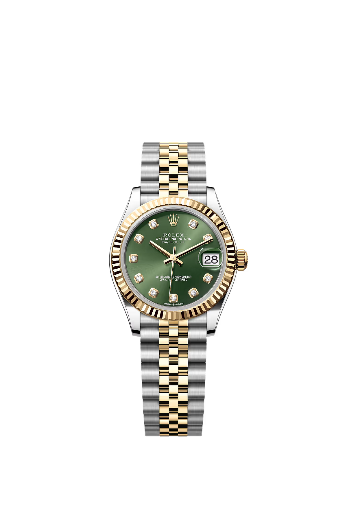 Datejust 31 Oyster, 31 mm, Oystersteel and yellow gold Reference: 278273