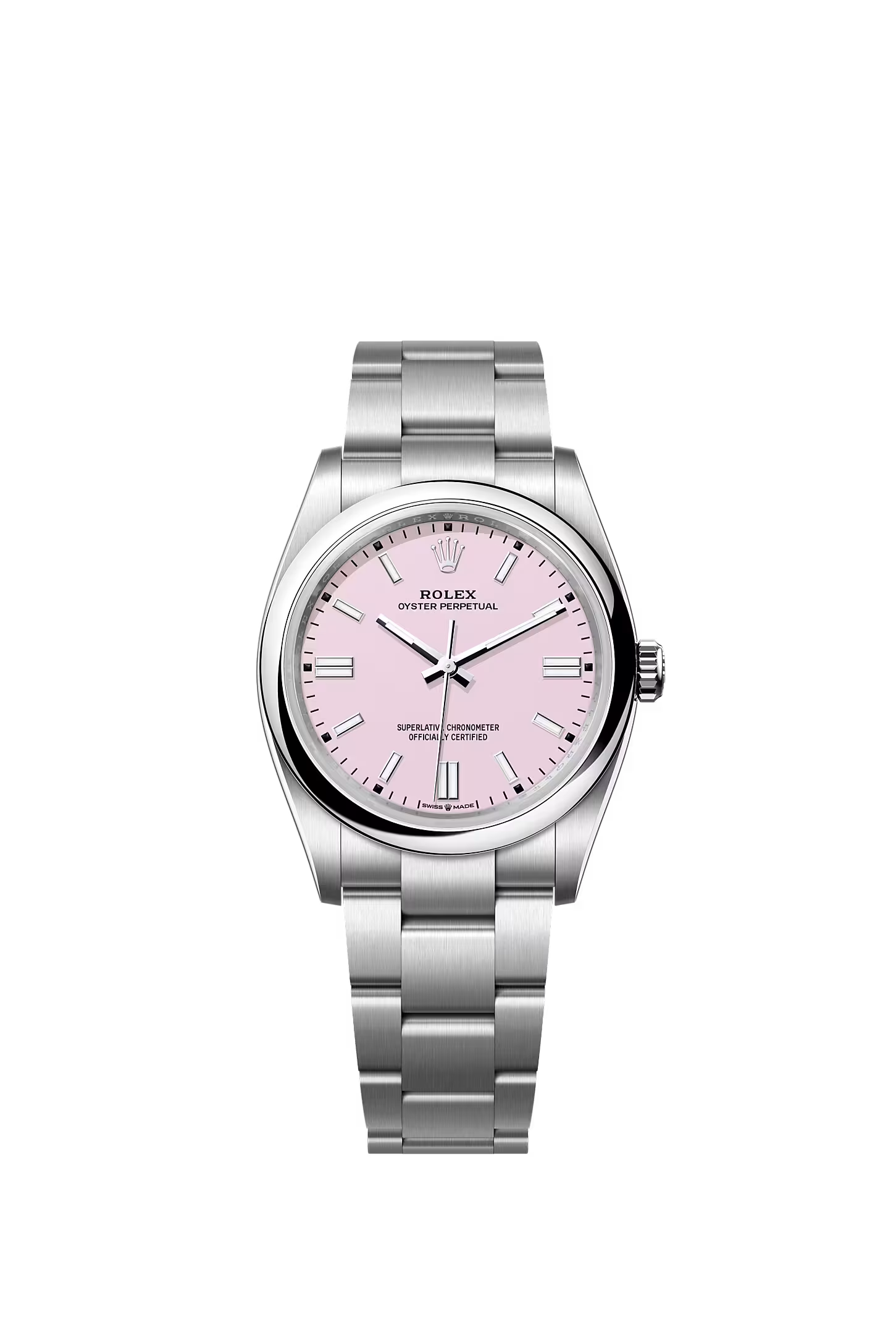 Rolex Oyster Perpetual, 36mm, Pink Ref: 126000