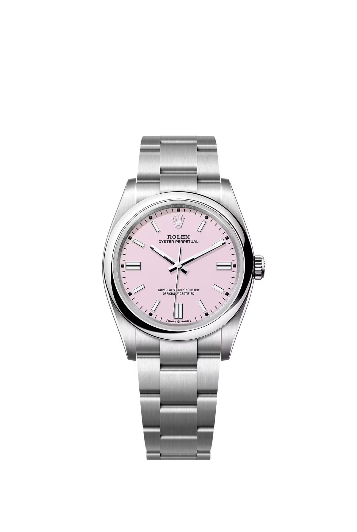 Rolex Oyster Perpetual, 36mm, Pink Ref: 126000