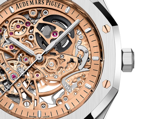 Audemars Piguet Royal Oak 15407st Skeleton - Salmon Dial