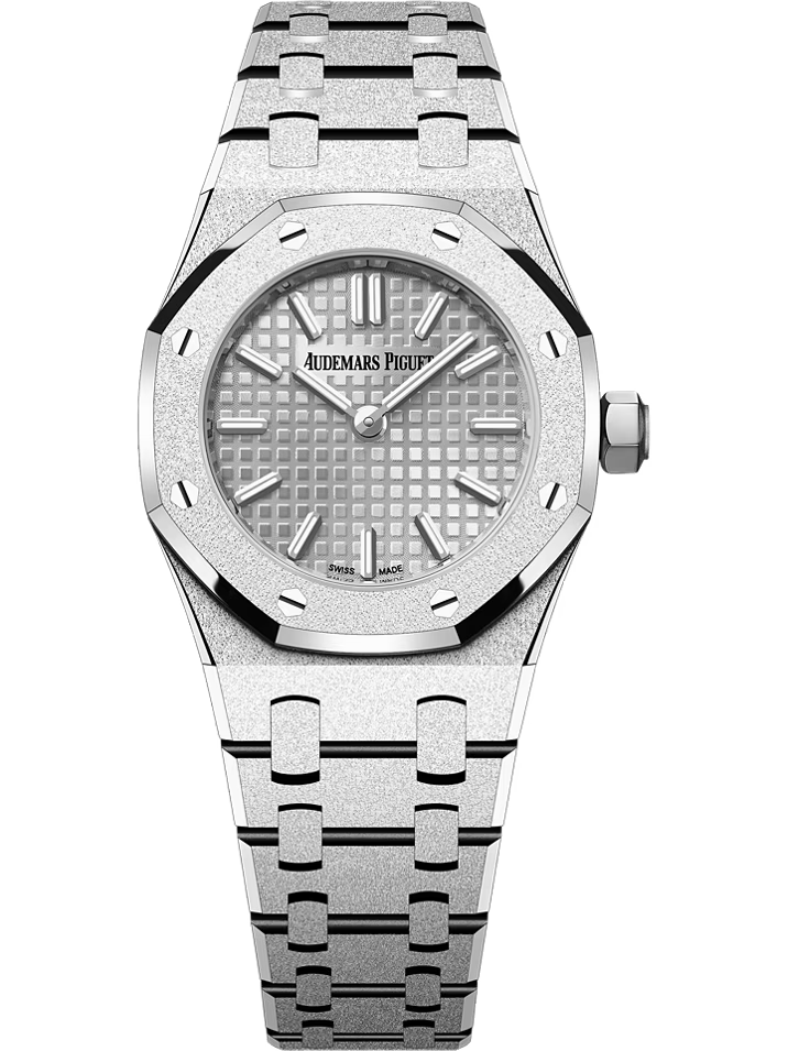 Royal Oak Mini Frosted Gold Quartz - 67630BC