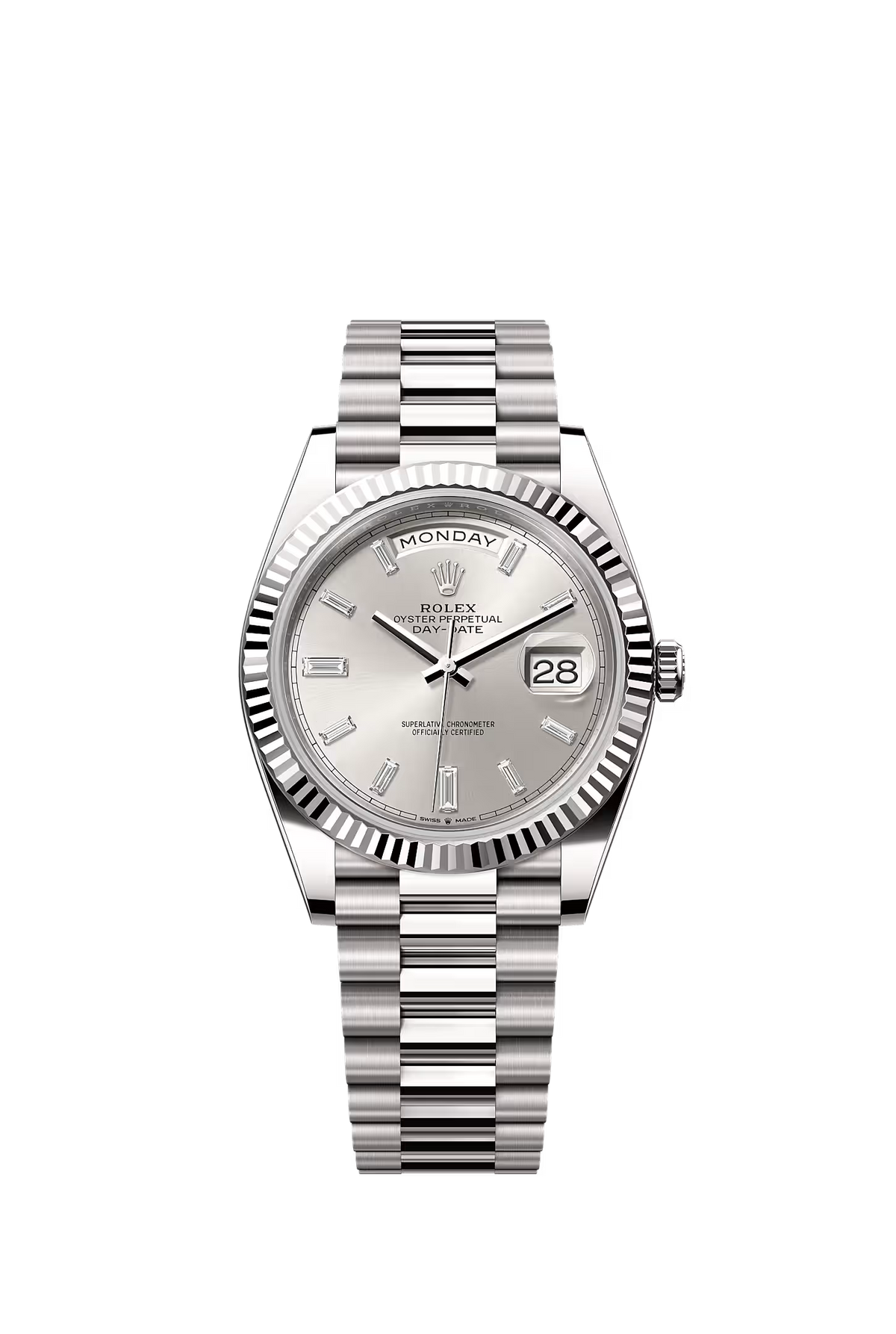 Rolex Day-Date 40 White Gold "228239"