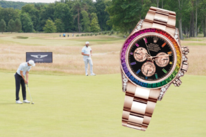 John Rahm Swings a Rainbow Daytona
