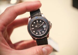 Rolex Yacht Master 116655 Everose Gold Ceramic Watch | Chrono Group