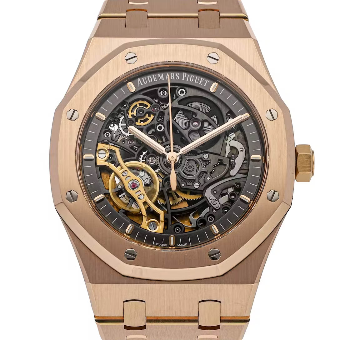 ROYAL OAK DOUBLE BALANCE WHEEL OPENWORKED 15407OR.OO.1220OR.01