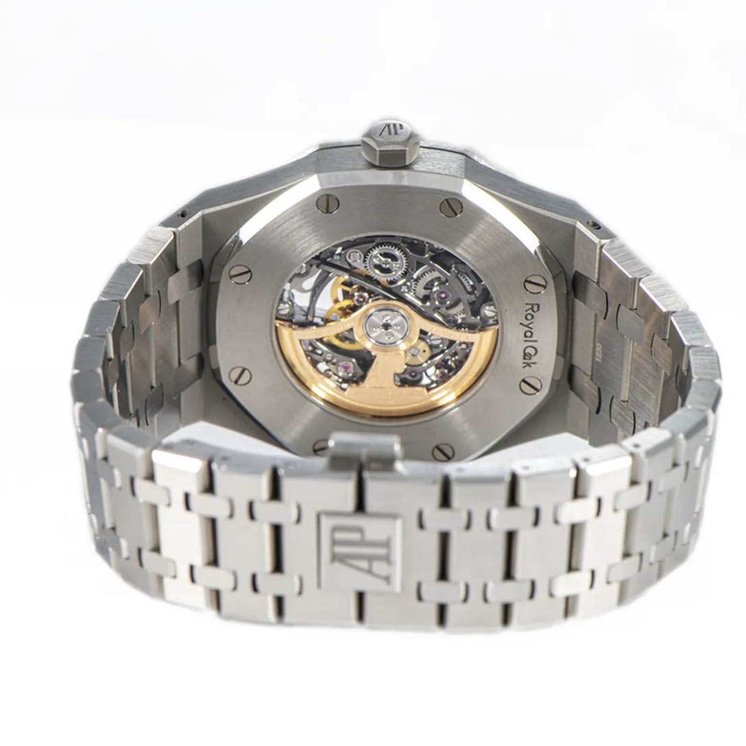 ROYAL OAK DOUBLE BALANCE WHEEL OPENWORKED 15407ST.OO.1220ST.01 - Image 4