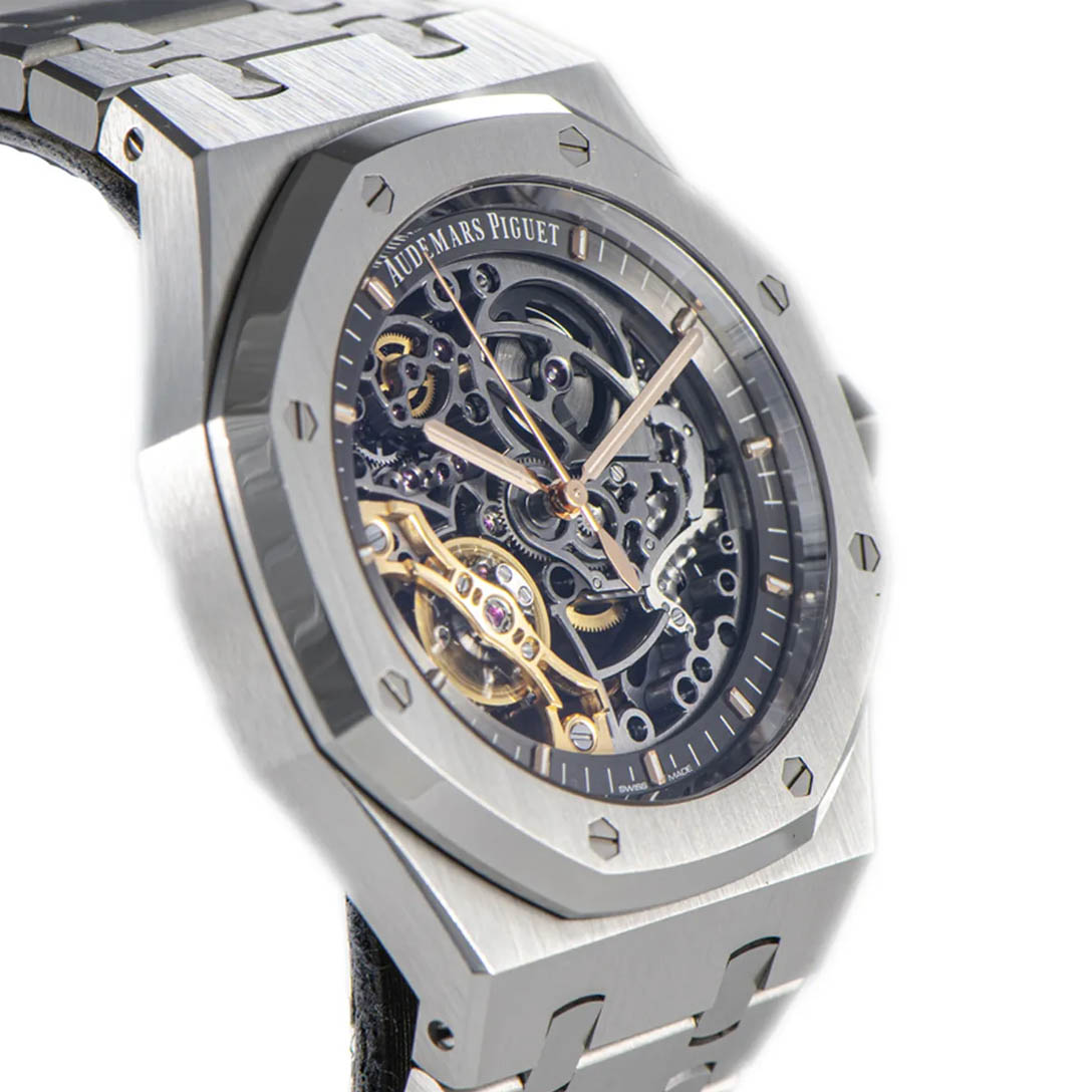 ROYAL OAK DOUBLE BALANCE WHEEL OPENWORKED 15407ST.OO.1220ST.01 - Image 3