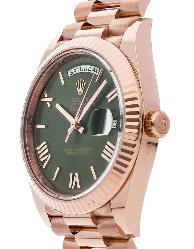 Rolex Day-Date Olive 228235 - Image 4