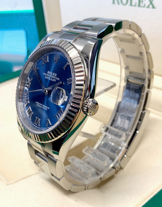 Rolex Datejust 41 Azzuro 126334 - Image 3