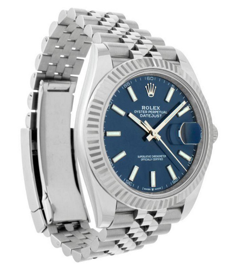 Rolex Datejust 41 126334 Fluted Blue - Image 3