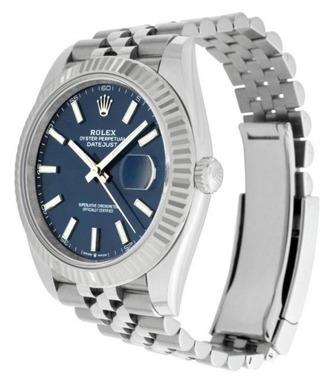 Rolex Datejust 41 126334 Fluted Blue - Image 2