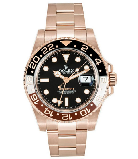 Rolex GMT-Master II Root Beer Rose Gold 126715CHNR - Image 2