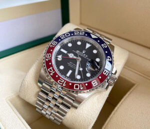 Rolex GMT-Master II Black Dial Jubilee Stainless Steel Brand Watch Dubai | Chrono Group