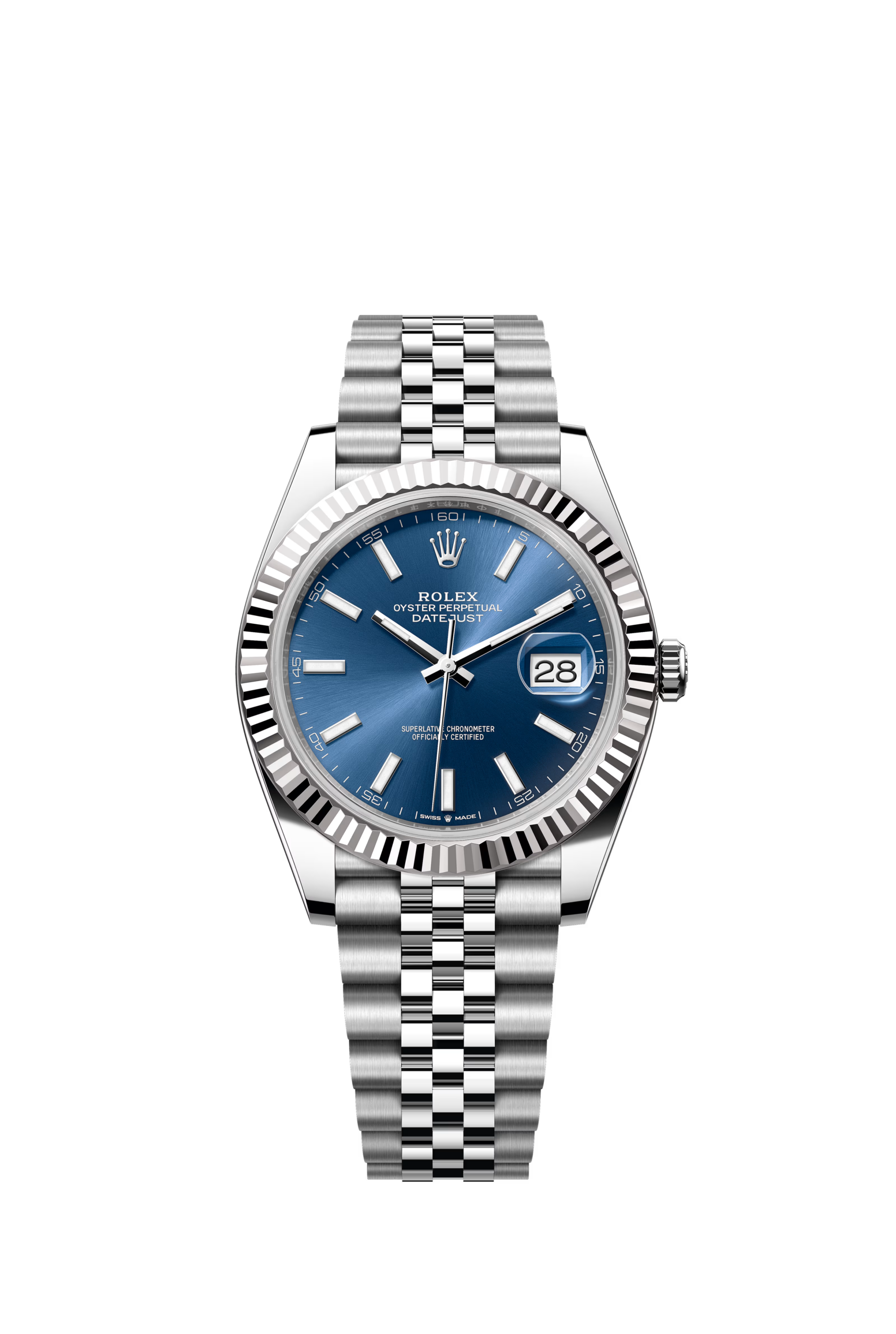 Rolex Datejust 41 126334 Fluted Blue