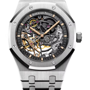 ROYAL OAK DOUBLE BALANCE WHEEL OPENWORKED 15407ST.OO.1220ST.01