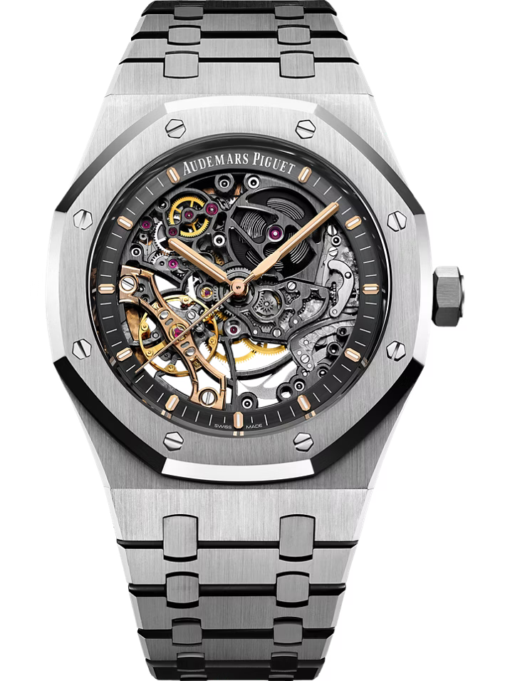 ROYAL OAK DOUBLE BALANCE WHEEL OPENWORKED 15407ST.OO.1220ST.01