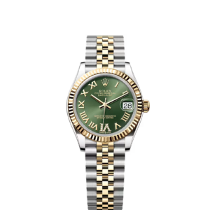 Rolex Date Just 31mm 278273 Green Roman Dial