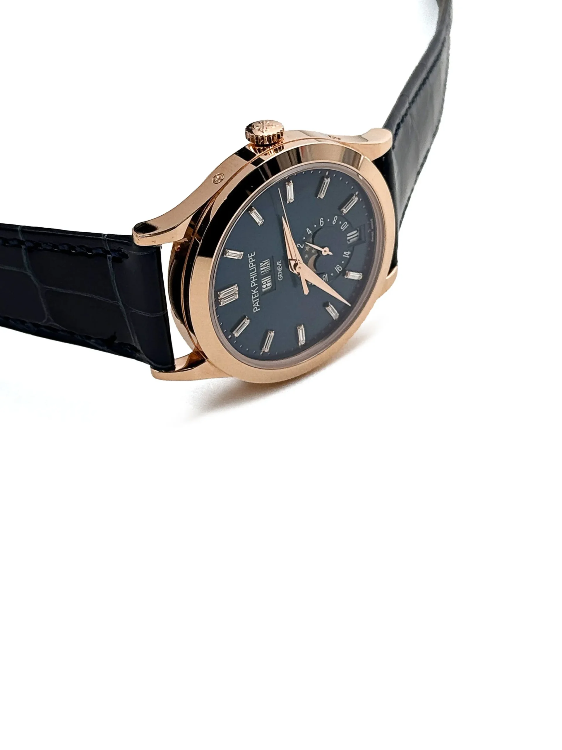 Patek Philippe Annual Calendar 5396R Blue Baguette Dial - Image 2