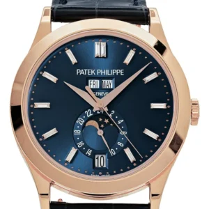 Patek Philippe Annual Calendar 5396R Blue Baguette Dial